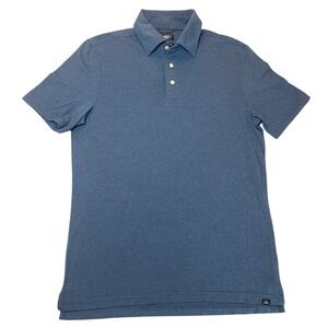 Faherty Reserve The Movement Polo Mens Small Blue Heather MKS2425-SNH Peru